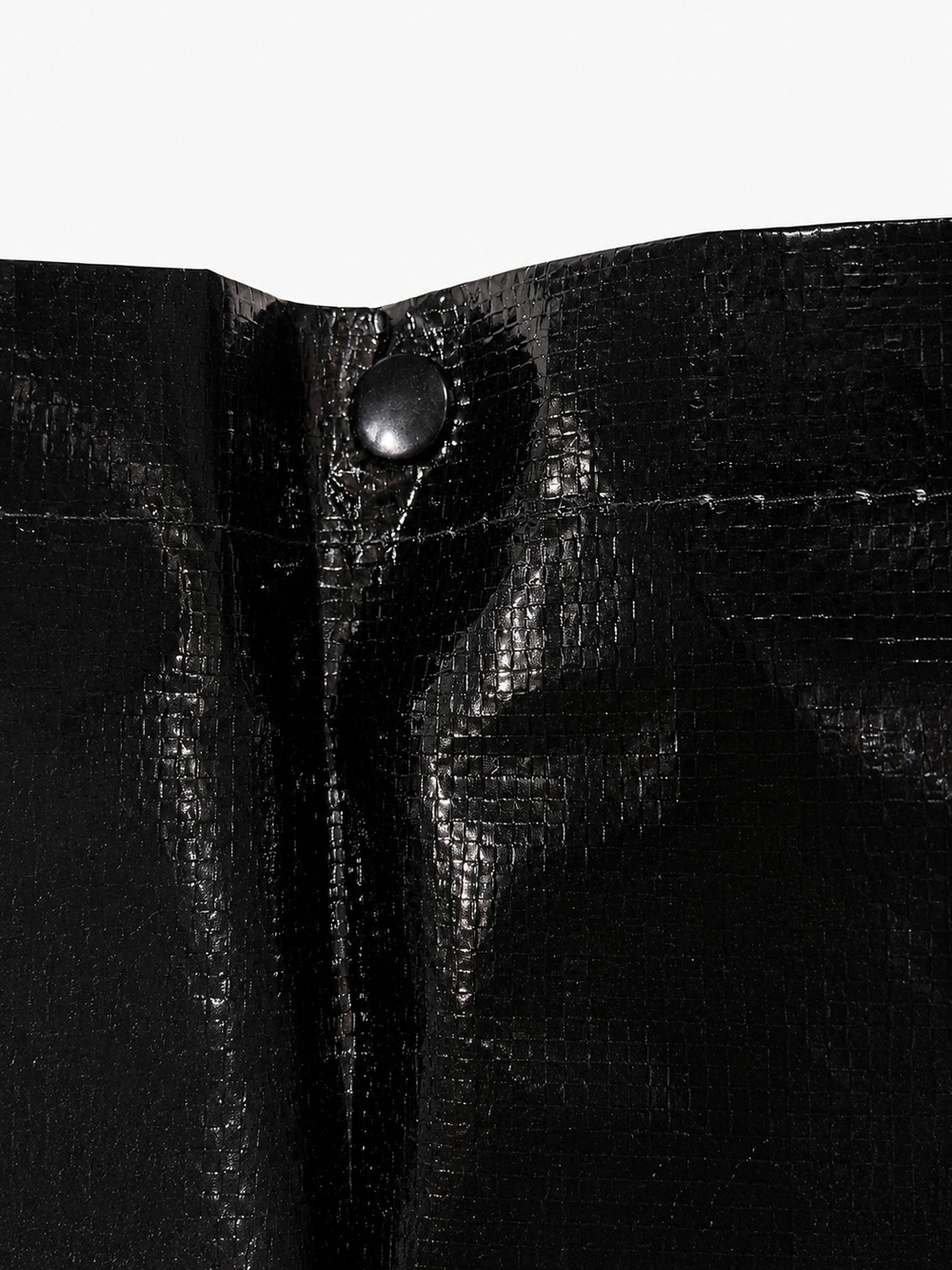 AVON Reusable Black Tote Bag with Snap Closure | Large Shopping & Gift Bag - Picture 3 of 4